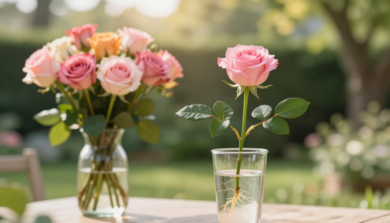 Jak ukorzenić różę ciętą