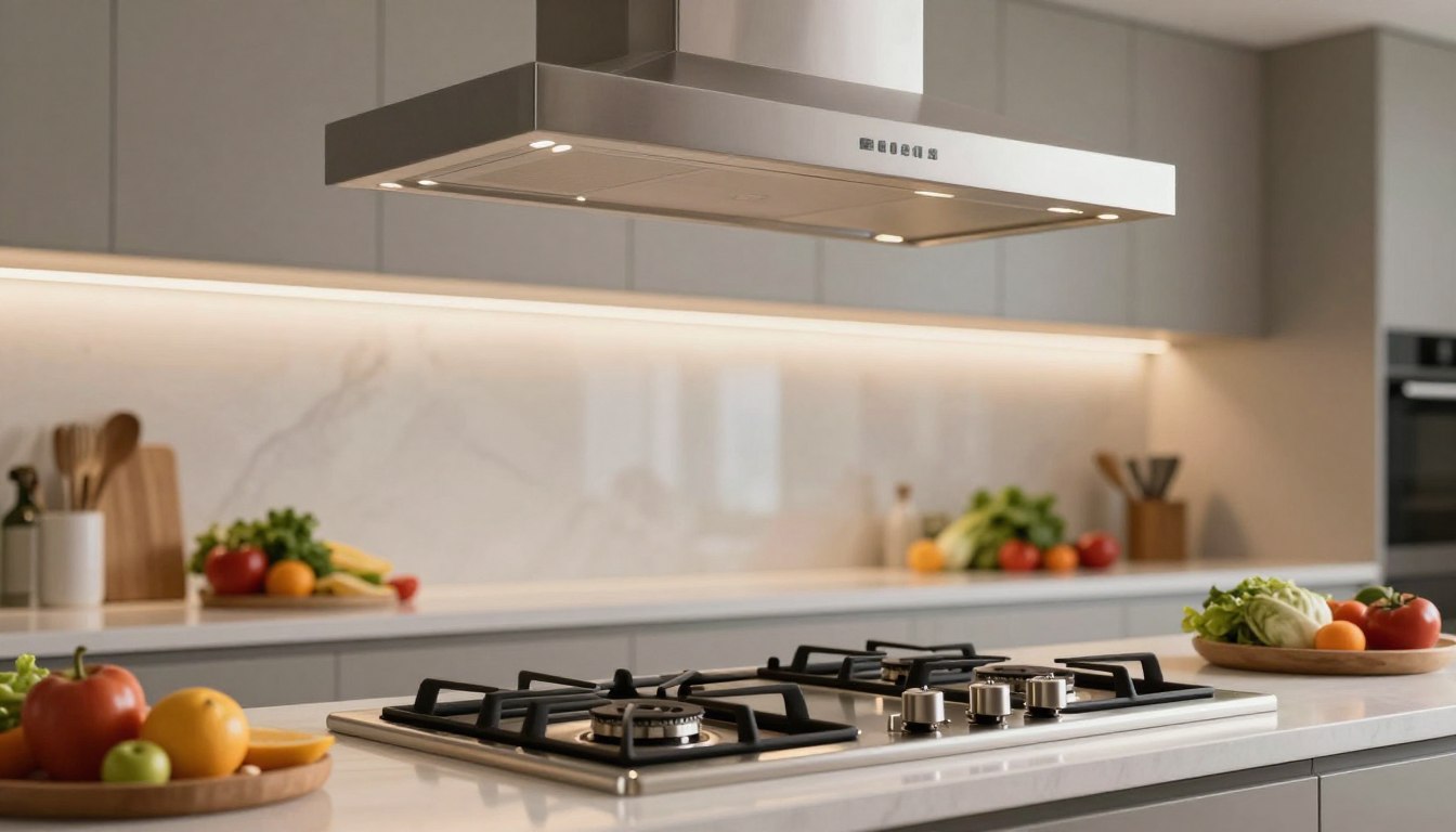 Odległość okapu od kuchenki gazowej