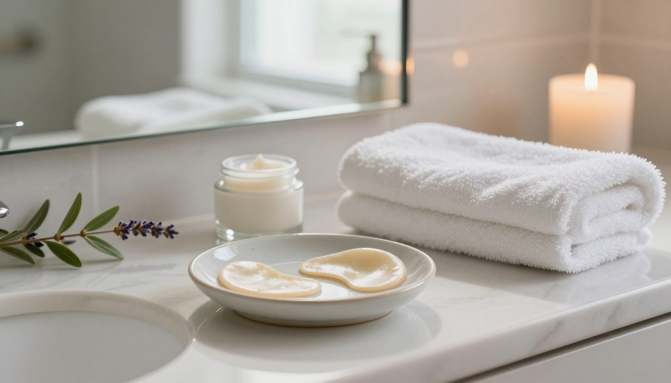 Płatki pod oczy rano czy wieczorem