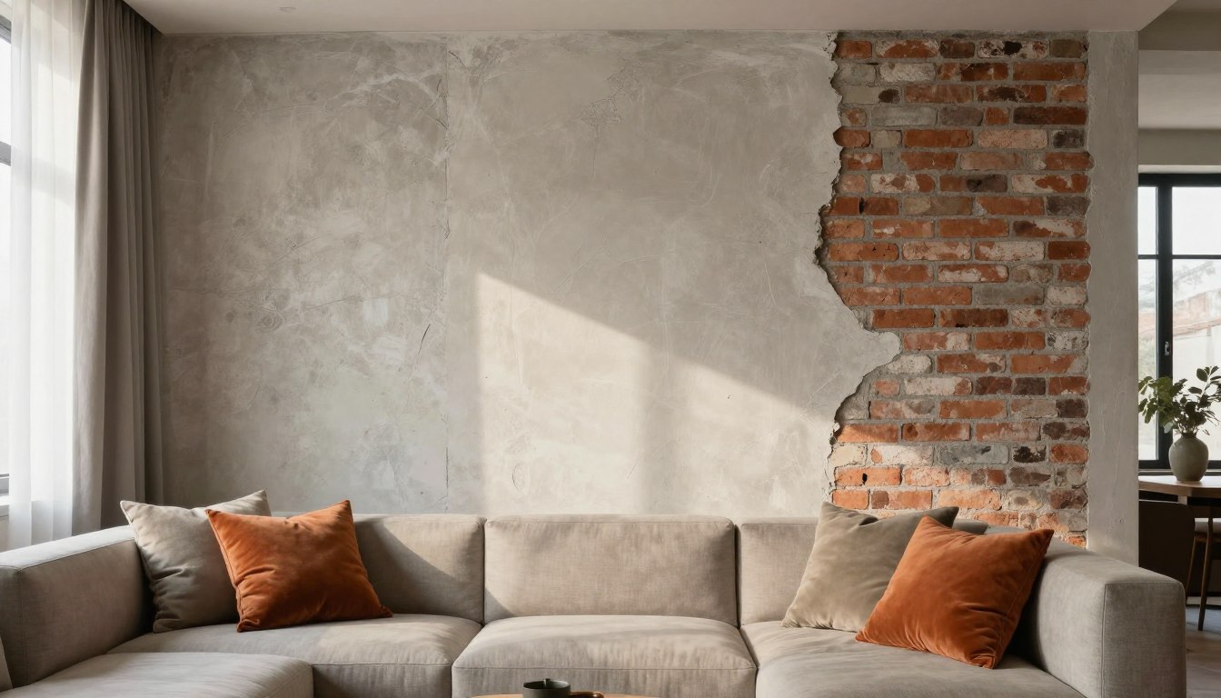 Pomysł na ściany bez gładzi