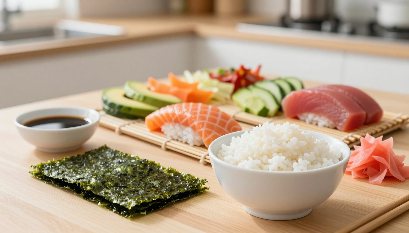 Składniki do sushi
